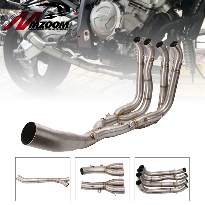 Motorcycle complete exhaust system Header link for BMW S1000R 2015-2018 S1000RR 2010-2018 years
Motorcycle complete exhaust system Header link for BMW S1000R 2015-2018 S1000RR 2010-2018 years