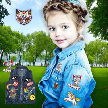 20pcs/lot Circular Embroidered Patches Iron Chapter Letter Designers Embroidery Coconut Clothing Decoration Sewing Accessories
20pcs/lot Circular Embroidered Patches Iron Chapter Letter Designers Embroidery Coconut Clothing Decoration Sewing Accessories