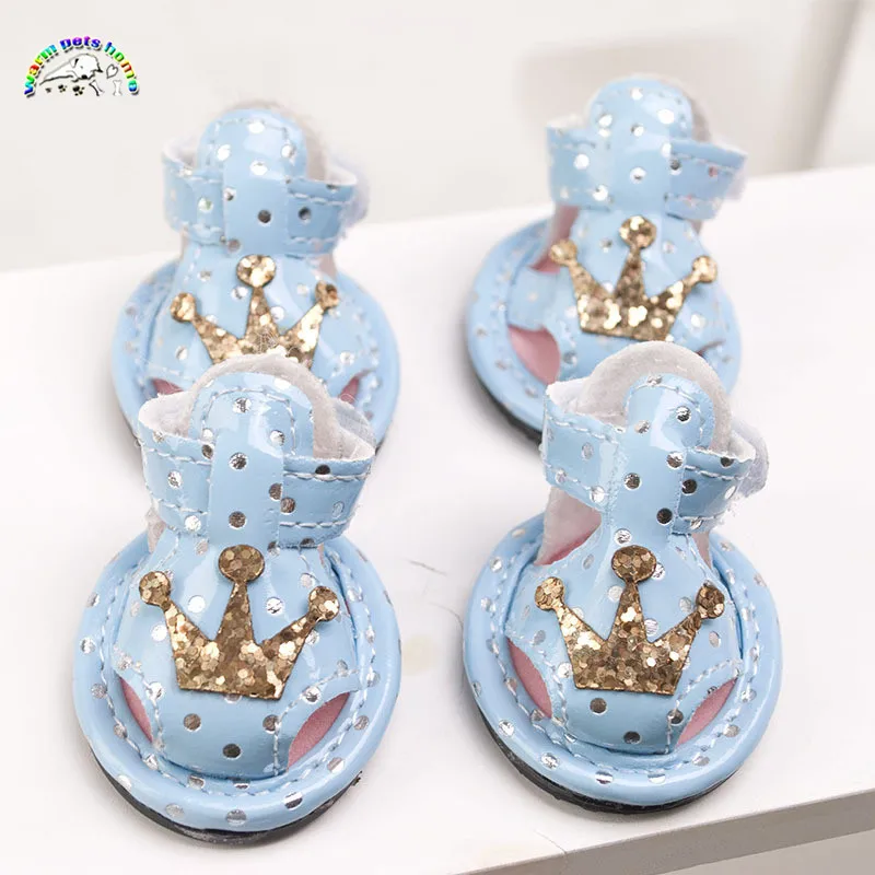 Leather Dog Shoes for Small Dog Puppy Sandals for Dogs Chihuahua Yorkshire Pink Blue Dog Summer Shoes Paw Protector
Leather Dog Shoes for Small Dog Puppy Sandals for Dogs Chihuahua Yorkshire Pink Blue Dog Summer Shoes Paw Protector