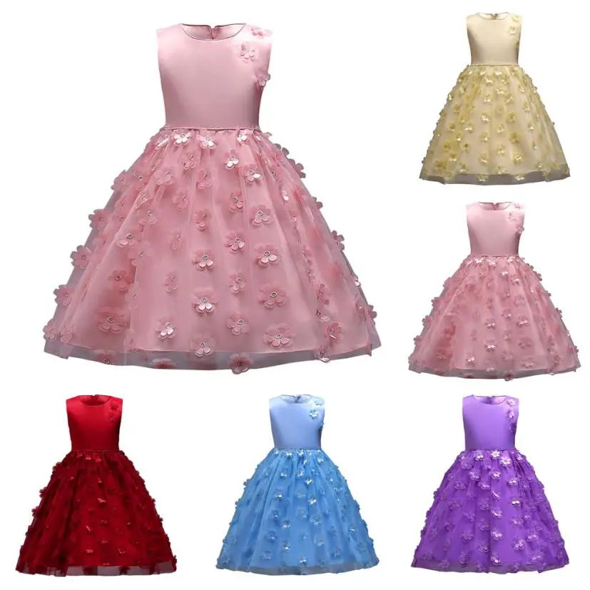 2018 Summer Kid Girls Vestidos Wedding Dresses Flower Girl Princess Bridesmaid Pageant Tutu Tulle Gown Party Wedding Dress m19
2018 Summer Kid Girls Vestidos Wedding Dresses Flower Girl Princess Bridesmaid Pageant Tutu Tulle Gown Party Wedding Dress m19