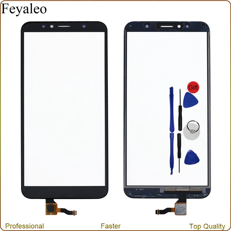 Сенсорный экран для Huawei Honor 7A Pro AUM L29 7C L41 5 7 "Передняя сенсорная панель стекло