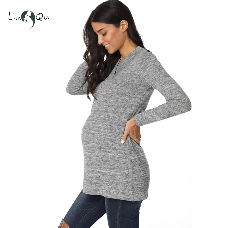 Cotton Soft Winter Maternity Clothes Sweatshirt Loose Casual Pregnancy Top Pregnant Women Hoodie winter clothes embarazada
Cotton Soft Winter Maternity Clothes Sweatshirt Loose Casual Pregnancy Top Pregnant Women Hoodie winter clothes embarazada