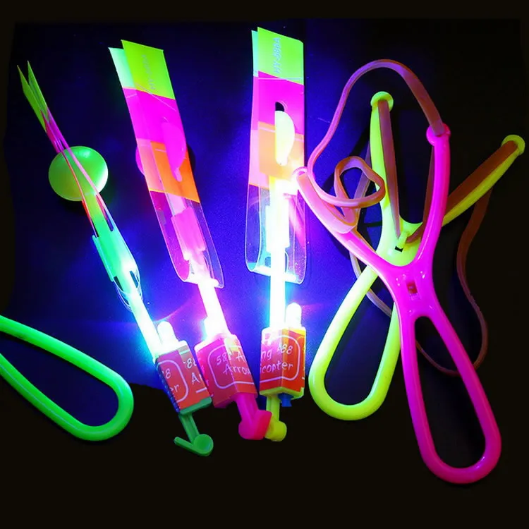 5PCS LED Flying Toys LED Flashing Toys Flying Arrow Helicopter LED Light Slingshot Arrow Helicopter Christmat Gift Toys FG03
5PCS LED Flying Toys LED Flashing Toys Flying Arrow Helicopter LED Light Slingshot Arrow Helicopter Christmat Gift Toys FG03