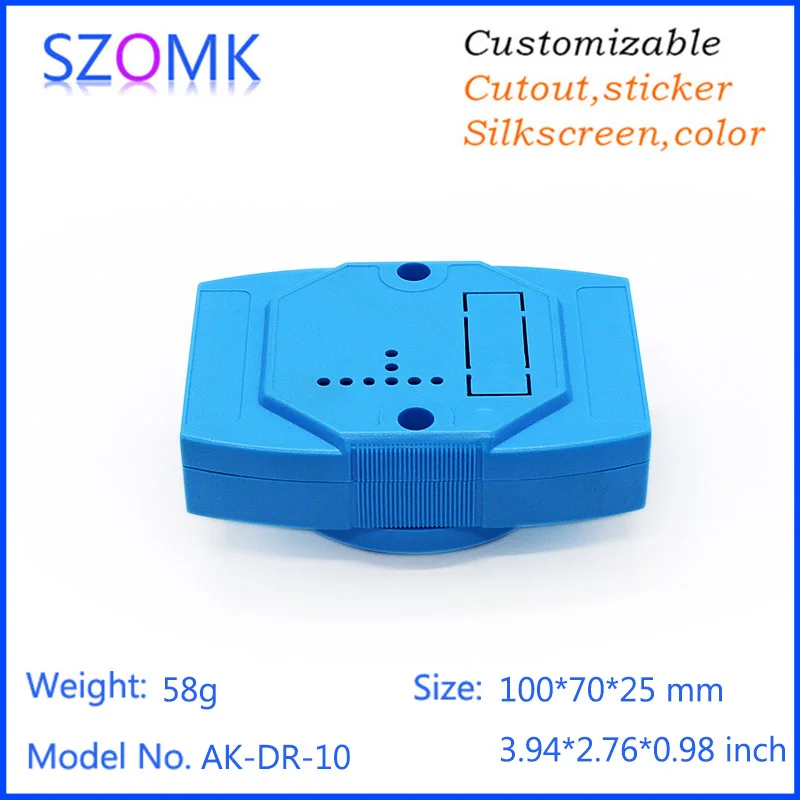 10 pieces a lot project box 107*88*60 mm Rail electrical boxes module boxes electronic outlet enclosure pcb box
10 pieces a lot project box 107*88*60 mm Rail electrical boxes module boxes electronic outlet enclosure pcb box