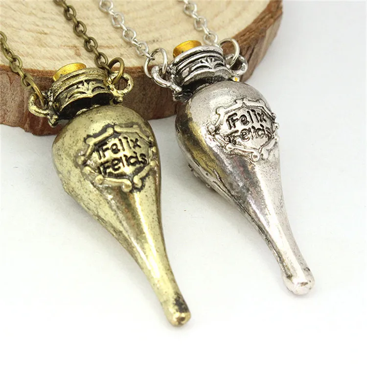 Hot Toy Figures Felix Felicis Harri Potter Potion Bottle Felixfelicis Movie Pendant Necklace Action Toy Figures For Kids Gifts
Hot Toy Figures Felix Felicis Harri Potter Potion Bottle Felixfelicis Movie Pendant Necklace Action Toy Figures For Kids Gifts