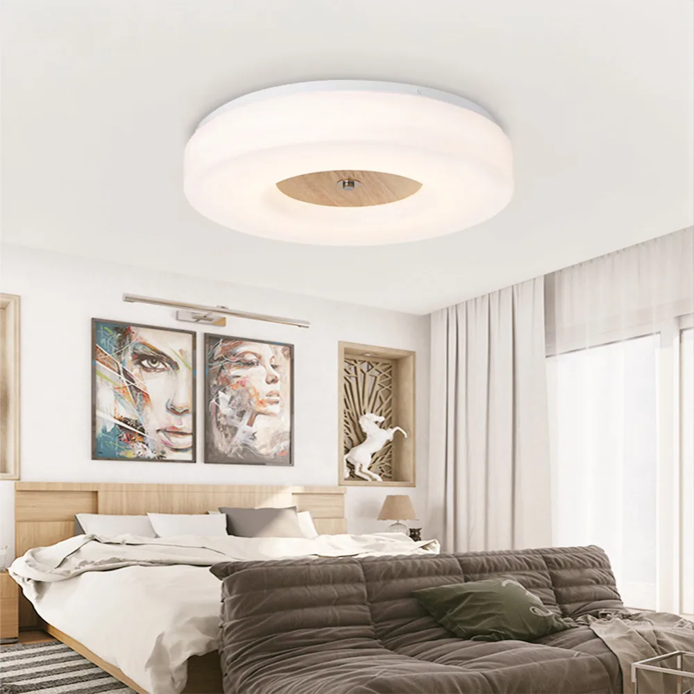LED ceiling lamp wood round ceiling lights for dining room bedroom study room ceiling lights AC110V 220 dimmable
LED ceiling lamp wood round ceiling lights for dining room bedroom study room ceiling lights AC110V 220 dimmable