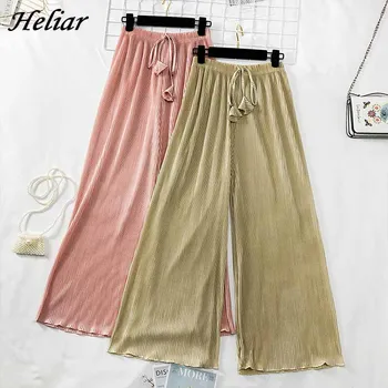 HELIAR Women Casual Pants High Waist Loose Straight Nine Pant Elegant Black Plus Size Trousers Harajuku Korean Style Lady Pants
HELIAR Women Casual Pants High Waist Loose Straight Nine Pant Elegant Black Plus Size Trousers Harajuku Korean Style Lady Pants