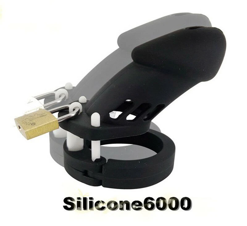 Male Medical Silicone CB6000s Chastity Belt Devices with 5 Ring Size Dick Lock Penis Sleeve Dildo Cage Sex Toys Cock Ring Fetish 15 Male Medical Silicone CB6000s Chastity Belt Devices with 5 Ring Size Dick Lock Penis Sleeve Dildo Cage Sex Toys Cock Ring Fetish 15