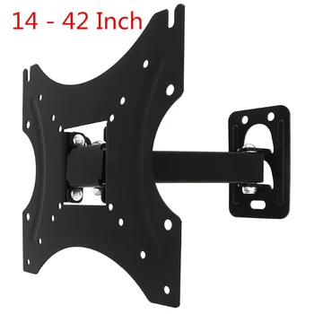 35KG Adjustable TV Wall Mount Bracket Flat Panel TV Frame Support 15 Degrees Tilt for 14 - 42 Inch LCD LED Monitor Flat Pan
35KG Adjustable TV Wall Mount Bracket Flat Panel TV Frame Support 15 Degrees Tilt for 14 - 42 Inch LCD LED Monitor Flat Pan