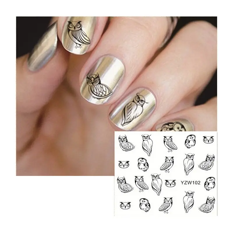 1pcs Cartoon Owl Pattern Nail Stickers Decals Three-dimensional Fashion Nail Paint Stickers Nail Art DIY Decoration Manicure
1pcs Cartoon Owl Pattern Nail Stickers Decals Three-dimensional Fashion Nail Paint Stickers Nail Art DIY Decoration Manicure