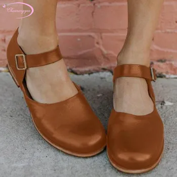 Korean casual style comfortable round toe summer sandals fashion buckle strap black brown khaki flat heel women's shoes
Korean casual style comfortable round toe summer sandals fashion buckle strap black brown khaki flat heel women's shoes