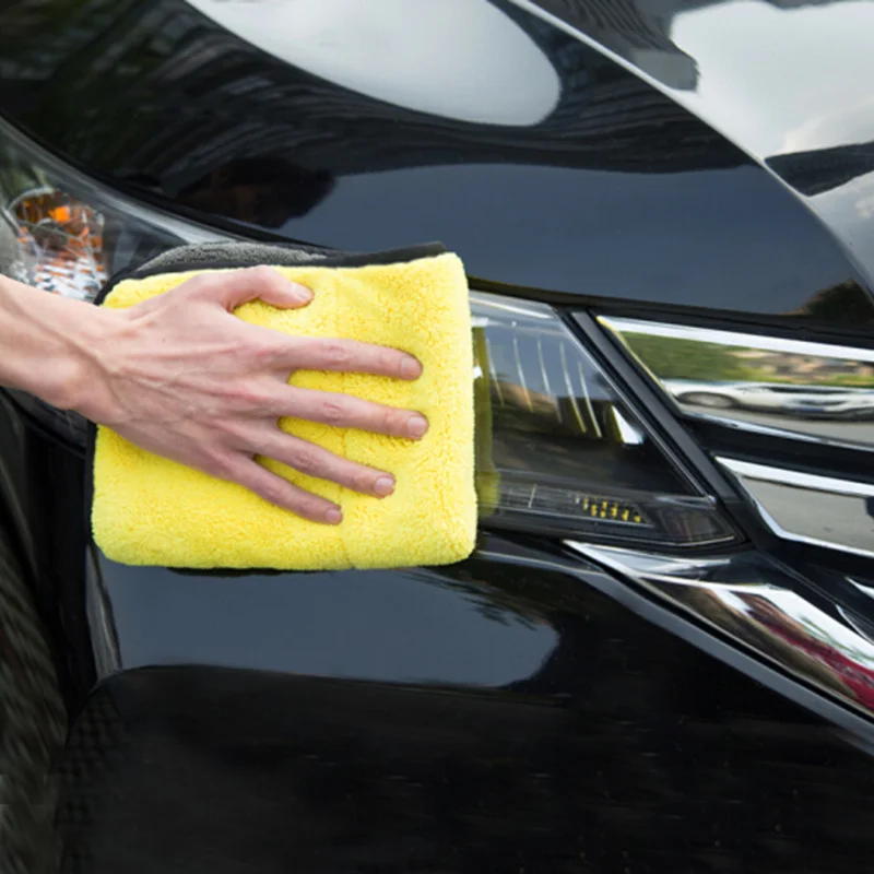 

30*30CM Car Wash Microfiber Towel Car Cleaning Drying Cloth for BMW 1 3 4 5 7 Series X1 X3 X4 X5 X6 E60 E90 F15 F30 F35