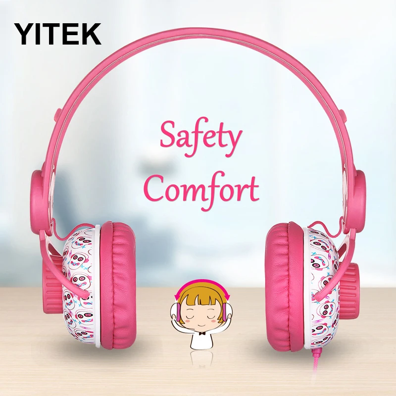 YITEK HT03 Best gift for Children Earphones 3.5mm Music headphones Kids headsets for Mp3 Smartphone tablet for Girls
YITEK HT03 Best gift for Children Earphones 3.5mm Music headphones Kids headsets for Mp3 Smartphone tablet for Girls