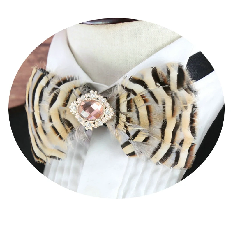 Muti-Colors Option Hand Made Feather Bow Tie With Rhinestone Wedding Party Casual Bow Tie With Gift Box
Muti-Colors Option Hand Made Feather Bow Tie With Rhinestone Wedding Party Casual Bow Tie With Gift Box