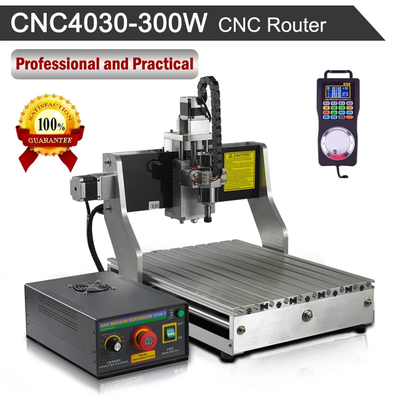 CNC Router 4030 300W Engraving Machine 110V/220V Engraving Milling Machine
CNC Router 4030 300W Engraving Machine 110V/220V Engraving Milling Machine