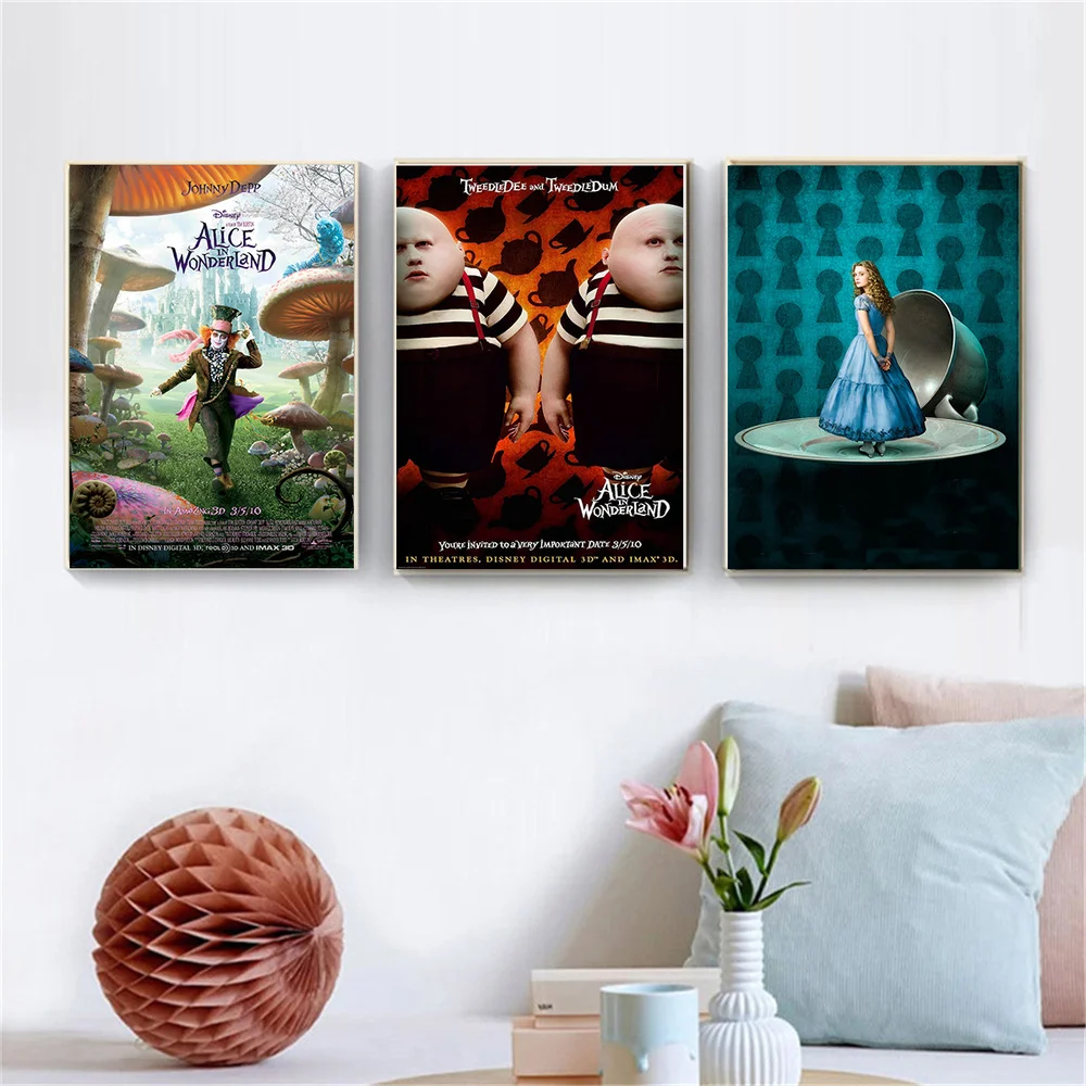 New Arrival Movie Retro Movie Poster "Alice In Wonderland " Canvas Prints Canvas Art Oil Painting Home Decoration
New Arrival Movie Retro Movie Poster "Alice In Wonderland " Canvas Prints Canvas Art Oil Painting Home Decoration
