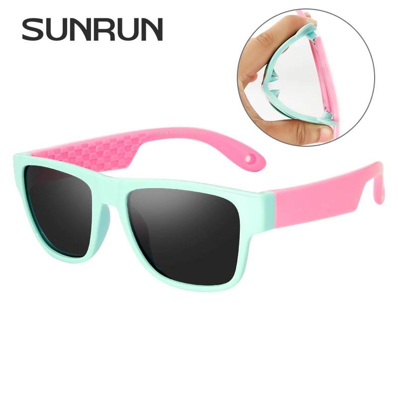 SUNRUN Fashion Rectangle Lens Polarized Sunglasses Brand Designer Kids TR90 Sun Glasses Boys Girls Vintage Goggles UV400 S8194
SUNRUN Fashion Rectangle Lens Polarized Sunglasses Brand Designer Kids TR90 Sun Glasses Boys Girls Vintage Goggles UV400 S8194