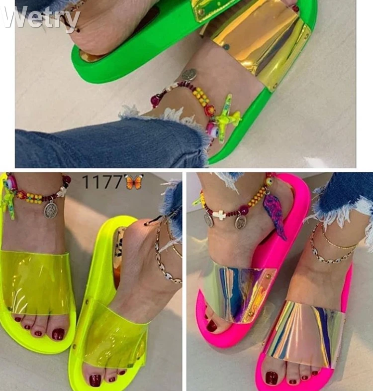 Bling summer women slipper new ladies open toe Comfort slip on flat Leisure sandals Female Outdoor beach shoes Zapatillas
Bling summer women slipper new ladies open toe Comfort slip on flat Leisure sandals Female Outdoor beach shoes Zapatillas