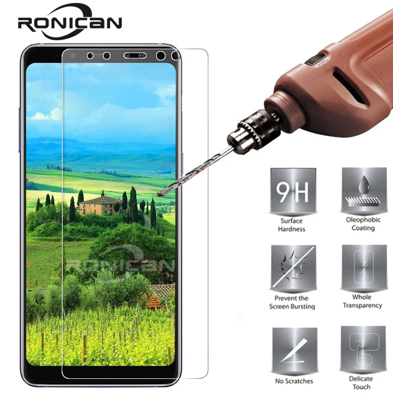 RONICAN Protective Glass for Samsung Galaxy A8 2018 Glass A8 Plus Screen Protector 9H 2.5D Glass for Samsung A8 Plus 2018 A830
RONICAN Protective Glass for Samsung Galaxy A8 2018 Glass A8 Plus Screen Protector 9H 2.5D Glass for Samsung A8 Plus 2018 A830
