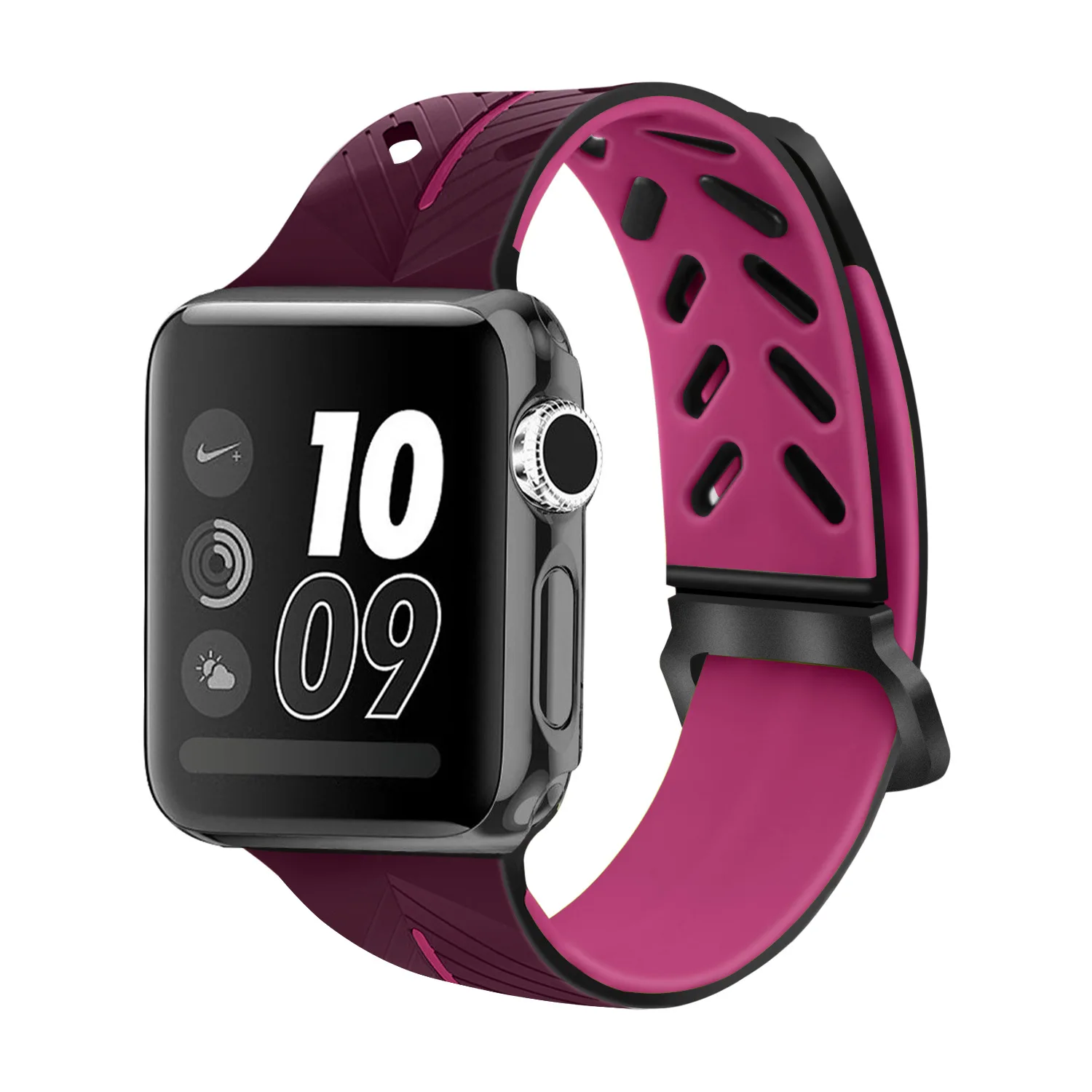 2018 New HIGH Quality Sport Soft Silicone Watch Band Strap Suit For Apple Watch Iwatch 1/2/3 Belt Clasp 38mm/42mm
2018 New HIGH Quality Sport Soft Silicone Watch Band Strap Suit For Apple Watch Iwatch 1/2/3 Belt Clasp 38mm/42mm