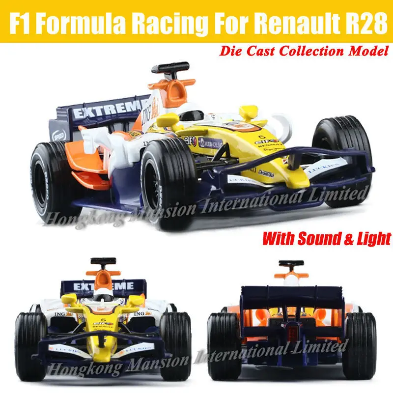 1:32 Scale Diecast Alloy Metal For Renault R28 F1 Formula Racing Car Model Collection Pull Back Sound&Light Vehicle Toys Car
1:32 Scale Diecast Alloy Metal For Renault R28 F1 Formula Racing Car Model Collection Pull Back Sound&Light Vehicle Toys Car
