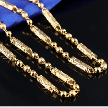 Hip Hop Chains Choker Necklace For Men Jewelry Yellow Gold Filled Rock Male Necklace Statement Jewelry 20inches/24inches
Hip Hop Chains Choker Necklace For Men Jewelry Yellow Gold Filled Rock Male Necklace Statement Jewelry 20inches/24inches