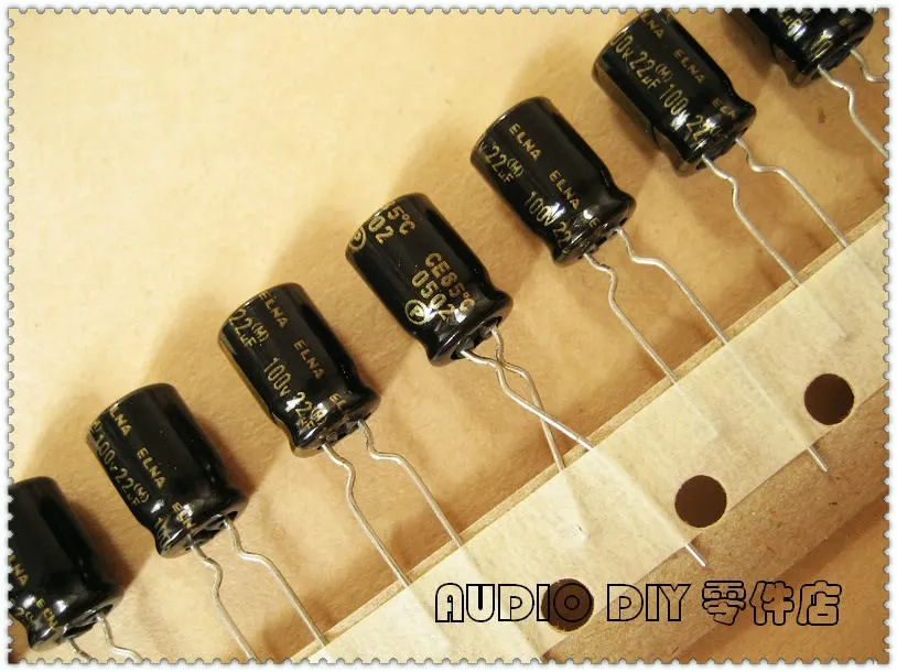 10PCS/50PCS ELNA black gold word RA2 series 22uF 100V 100V22uf audio electrolytic capacitor
10PCS/50PCS ELNA black gold word RA2 series 22uF 100V 100V22uf audio electrolytic capacitor