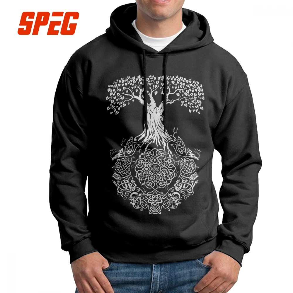 Tree Of Life Vikings Hoodies Valhalla Son Of Odin Men Sweatshirt 100% Cotton Cool Normal Black Printed Tracksuit
Tree Of Life Vikings Hoodies Valhalla Son Of Odin Men Sweatshirt 100% Cotton Cool Normal Black Printed Tracksuit