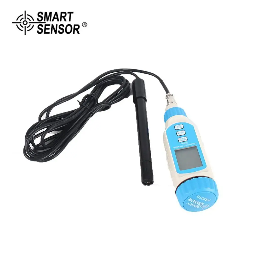 SMART SENSOR AR8010 Dissolved Oxygen Meter Water Quality Tester Monitor for Aquarium Handheld Temperature Sensor 0-20.00mg/L
SMART SENSOR AR8010 Dissolved Oxygen Meter Water Quality Tester Monitor for Aquarium Handheld Temperature Sensor 0-20.00mg/L