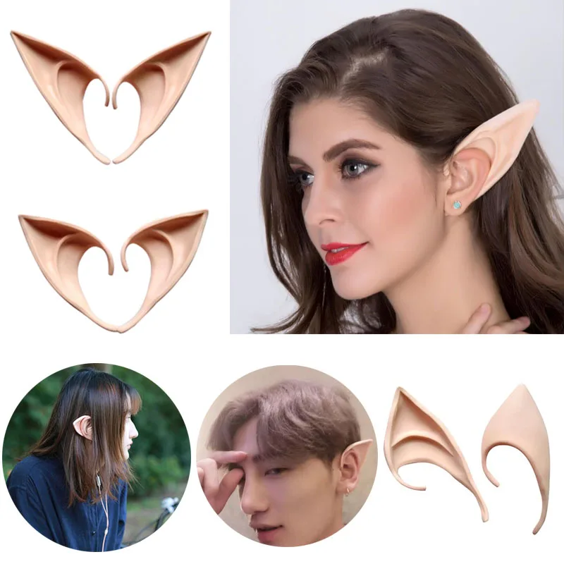 1Pair Costume Ear Tips Cosplay Holiday Accessories Gadget Party Supply Decor Halloween Props Party Supplies Drop shipping
1Pair Costume Ear Tips Cosplay Holiday Accessories Gadget Party Supply Decor Halloween Props Party Supplies Drop shipping