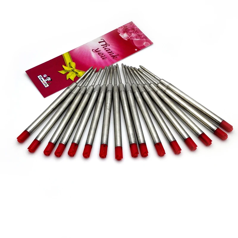 Wholesale Writing Supplies brand pen refills blue ink refill for park good quality and fast shipping
Wholesale Writing Supplies brand pen refills blue ink refill for park good quality and fast shipping