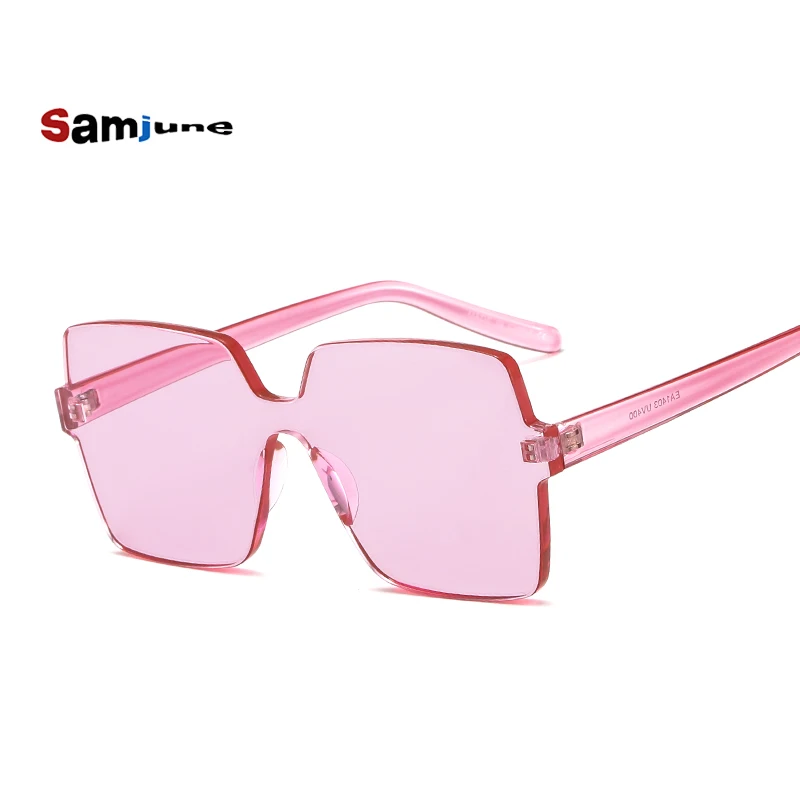Samjune Oversized Square Sunglasses Women Transparent Candy Color 2019 One Piece Party Sun Glasses Women Men Unisex Yellow
Samjune Oversized Square Sunglasses Women Transparent Candy Color 2019 One Piece Party Sun Glasses Women Men Unisex Yellow