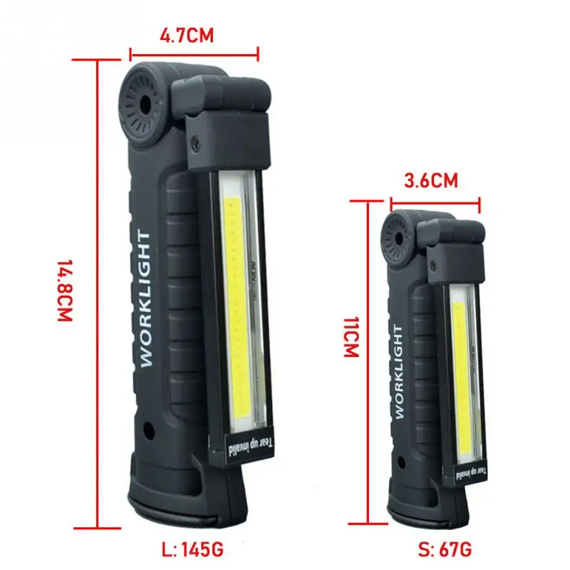 Rechargeable Plastic+Metal Portable Outdoor Camping Flashlight LED Light With Hook Magnet Durable Lamp
Rechargeable Plastic+Metal Portable Outdoor Camping Flashlight LED Light With Hook Magnet Durable Lamp
