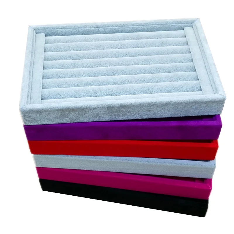 Portable Velvet Jewelry Ring Earring Insert Display Cufflinks Organizer Box Wooden Flat Stackable Tray Holder Storage Showcase
Portable Velvet Jewelry Ring Earring Insert Display Cufflinks Organizer Box Wooden Flat Stackable Tray Holder Storage Showcase