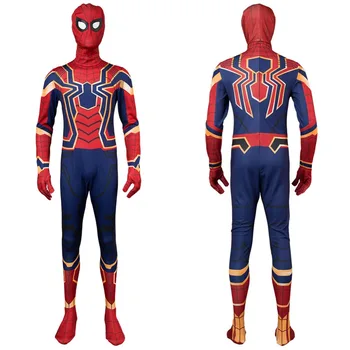 

Avengers Infinity War Iron Spider Spider-Man Homecoming Cosplay Captain America 3 Civil War Spiderman Peter Parker Tom Holland