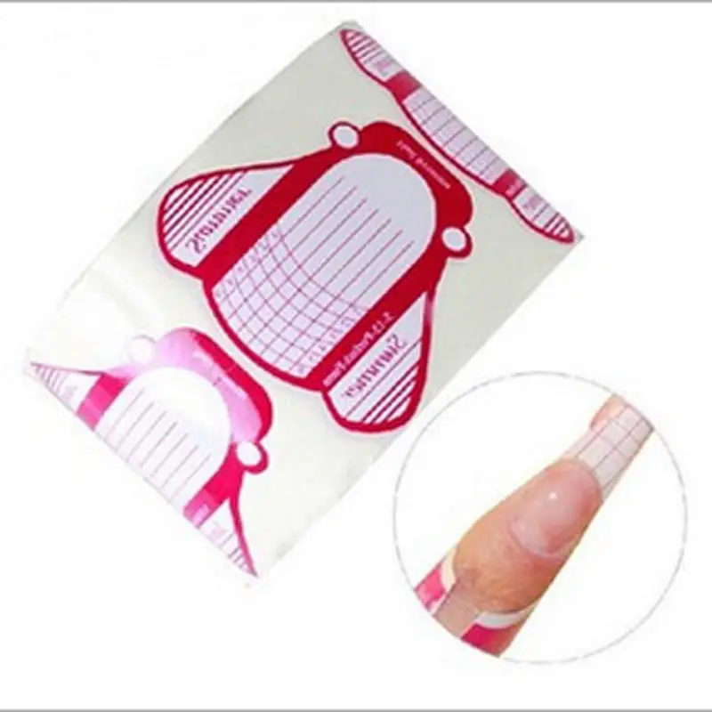 100 PCS Nail Art Tips Extension Forms Guide French DIY Tool Acrylic UV Gel Nail Finger Makeup Tools Manicure Tools
100 PCS Nail Art Tips Extension Forms Guide French DIY Tool Acrylic UV Gel Nail Finger Makeup Tools Manicure Tools