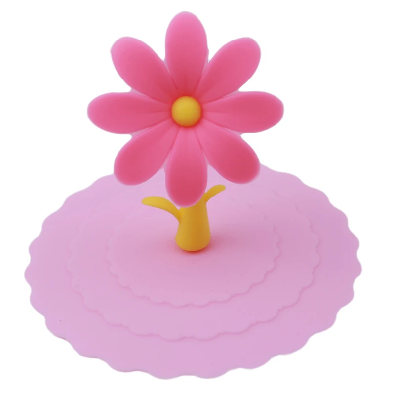 5 Colors Creative Anti-dust Silicone Cup Cover Silicone Lovely Sun Flower Cup Cover Coffee Cup Suction Seal Lid Cap
5 Colors Creative Anti-dust Silicone Cup Cover Silicone Lovely Sun Flower Cup Cover Coffee Cup Suction Seal Lid Cap