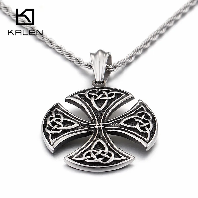 KALEN 316 Stainless Steel Fashion Cross Jewelry Necklaces For Men 2018 Trendy Male Cross Chain For Wholesale Drop Shipping
KALEN 316 Stainless Steel Fashion Cross Jewelry Necklaces For Men 2018 Trendy Male Cross Chain For Wholesale Drop Shipping