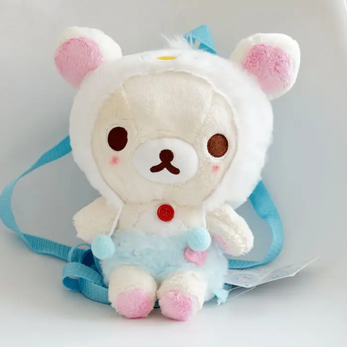 35CM San-x Rilakkuma Relax Bear Plush Backpack Soft Pillow Stuffed Animals Dolls Bag Handbag Women Girls Kids Children Gifts
35CM San-x Rilakkuma Relax Bear Plush Backpack Soft Pillow Stuffed Animals Dolls Bag Handbag Women Girls Kids Children Gifts