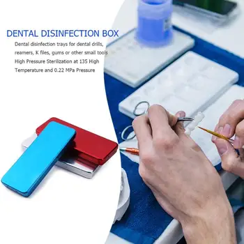 New 4-grid Dental Disinfection Box Oral Care Tools Dental Equipment Aluminum Sterilizer Case Oral Dental Lab Tools Accessories
New 4-grid Dental Disinfection Box Oral Care Tools Dental Equipment Aluminum Sterilizer Case Oral Dental Lab Tools Accessories
