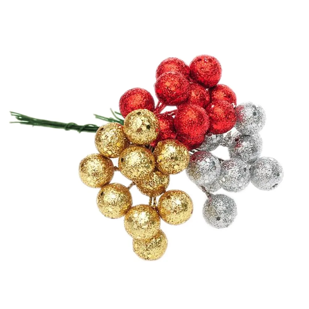 10Pcs/lot Christmas Tree Hanging Baubles Fruit Ball Event Party Ornament for home new year Red Sliver Gold christmas decorations
10Pcs/lot Christmas Tree Hanging Baubles Fruit Ball Event Party Ornament for home new year Red Sliver Gold christmas decorations