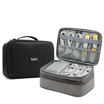 Double Layer Travel Electronic Accessories Kit Data Cable U Disk Power Bank Digital Gadget Devices Divider Organizer Containers
Double Layer Travel Electronic Accessories Kit Data Cable U Disk Power Bank Digital Gadget Devices Divider Organizer Containers