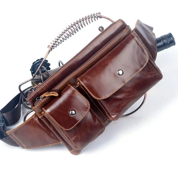 MEIGARDASS Genuine Leather Waist Bags Vintage Men Belt bag Travel Hip Waist Fanny Pack bolsa male Coin Purse Mobile Phone bags
MEIGARDASS Genuine Leather Waist Bags Vintage Men Belt bag Travel Hip Waist Fanny Pack bolsa male Coin Purse Mobile Phone bags
