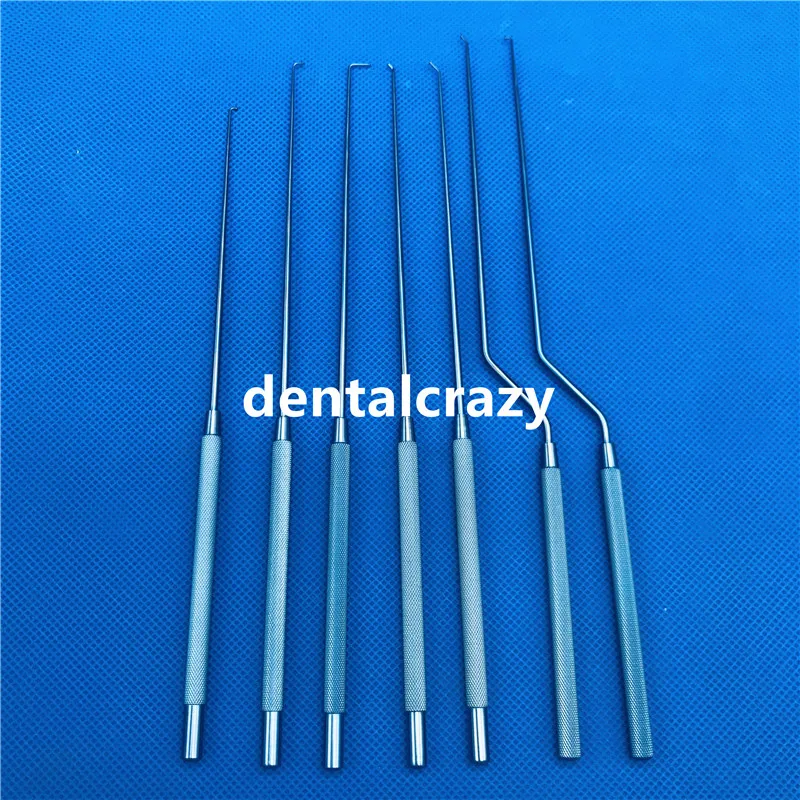 New Titanium Alloy Krayenblhl Micro Nerve and vessel hook with probe pointed tools
New Titanium Alloy Krayenblhl Micro Nerve and vessel hook with probe pointed tools