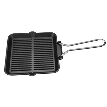 Contemporary Hard Iron Non-stick Kitchen Utensils Square Baking Tray with Handle Portable Multi-purpose Baking Tray Black TB Sale
Contemporary Hard Iron Non-stick Kitchen Utensils Square Baking Tray with Handle Portable Multi-purpose Baking Tray Black TB Sale