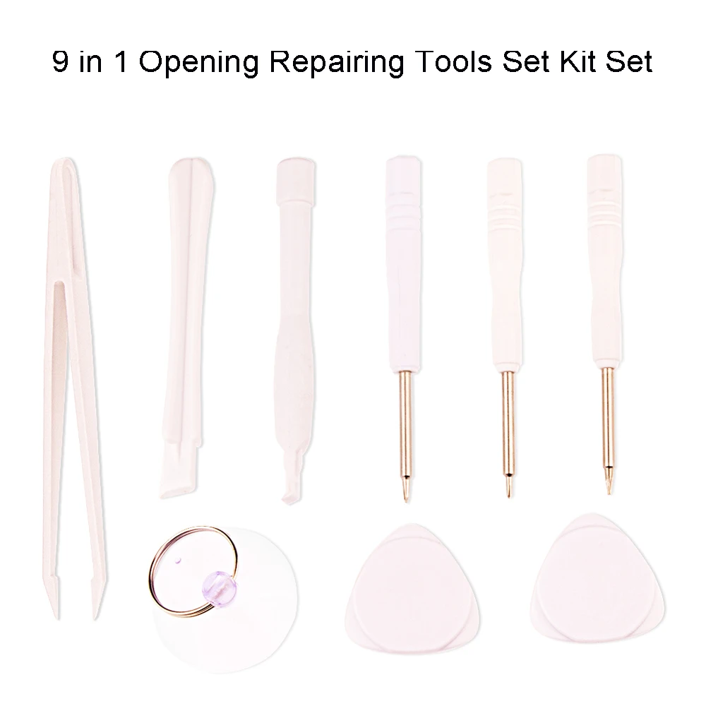 9 in 1 Professional Opening Repairing Smartphone Tools Screwdriver Spudger Switch Tools For Iphone For Samsung For Mobile Phone
9 in 1 Professional Opening Repairing Smartphone Tools Screwdriver Spudger Switch Tools For Iphone For Samsung For Mobile Phone