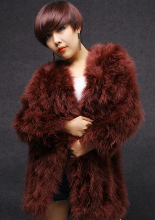 Free Shipping New Arrival Women's Ostrich Fur Coat Long Wool Fur Overcoat Winter Ostrich Fur Jacket
Free Shipping New Arrival Women's Ostrich Fur Coat Long Wool Fur Overcoat Winter Ostrich Fur Jacket