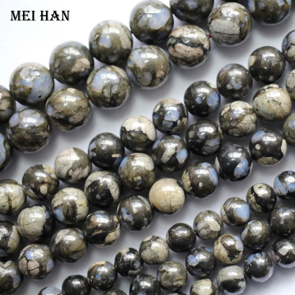Meihan Free shipping 8mm , 10mm , 12mm natural grey opal llanite smooth round loose beads for jewelry DIY making design or gift
Meihan Free shipping 8mm , 10mm , 12mm natural grey opal llanite smooth round loose beads for jewelry DIY making design or gift