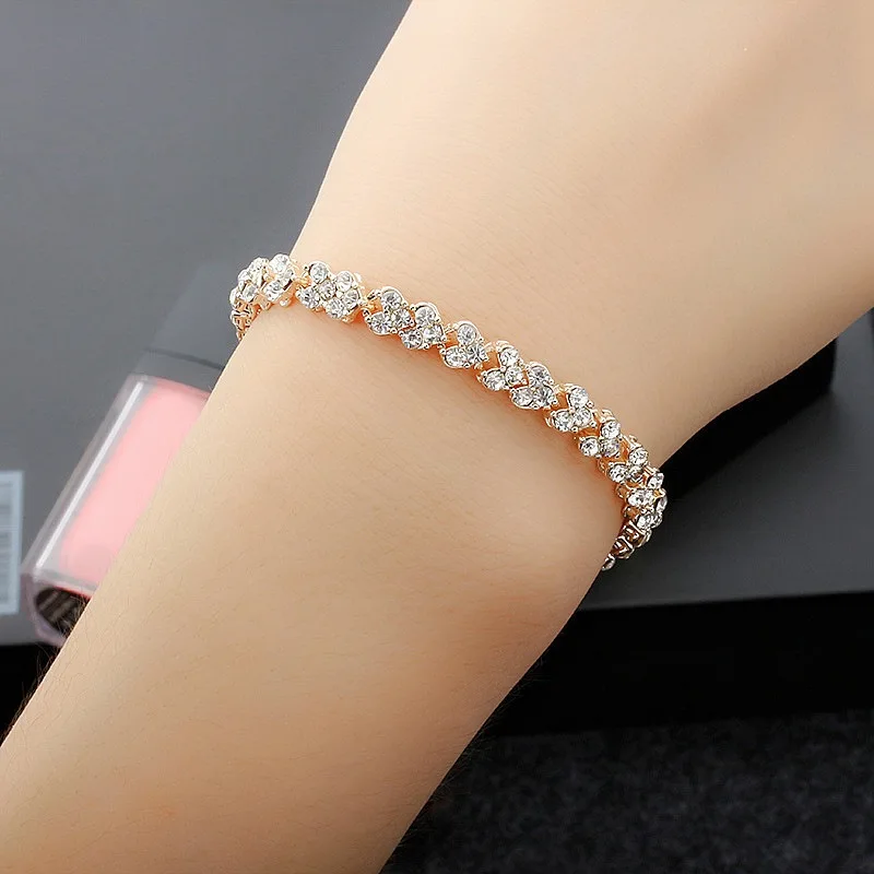 Hip hop Men Bracelet Silver/Gold Iced Out 1 Row Rhinestones Chain Bling Crystal Bracelet Women Drop Shipping
Hip hop Men Bracelet Silver/Gold Iced Out 1 Row Rhinestones Chain Bling Crystal Bracelet Women Drop Shipping