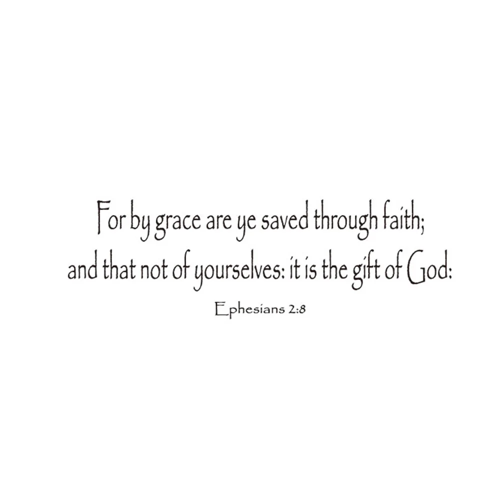 Removable Self Adhesive Non-toxic Environmental Friendly Quotes Bible Verse Psalm Ephesians Wall Stickers for Home
Removable Self Adhesive Non-toxic Environmental Friendly Quotes Bible Verse Psalm Ephesians Wall Stickers for Home